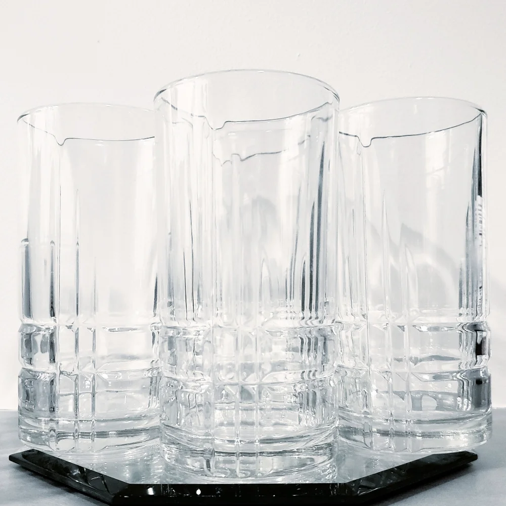 Set of 4 Arizona-Parallelsby Cristal D'Arques - Durand